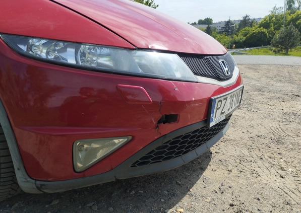 Honda Civic cena 10500 przebieg: 260000, rok produkcji 2006 z Luboń małe 46